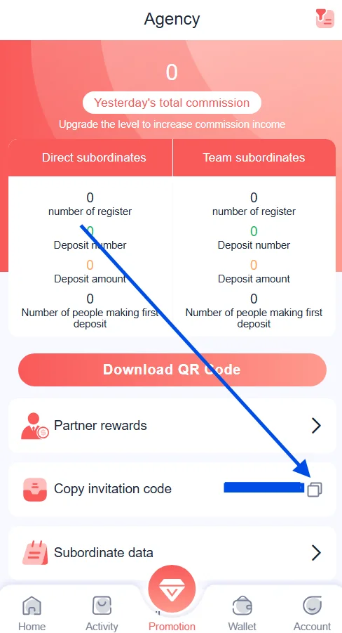 Refer and earn program